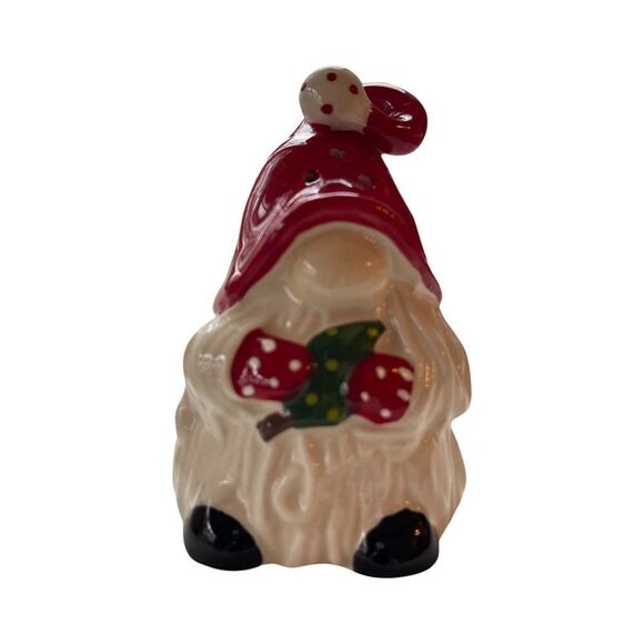 Blue Sky Holiday Christmas Gnomes Salt & Pepper Set New in Box - Picture 3 of 12